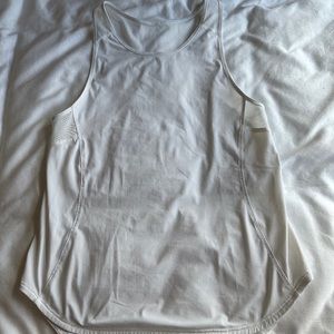 White Lululemon tank top, size small